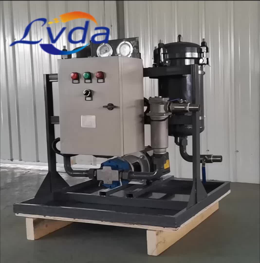 High Filtration Precision Oil Filter Purifier Machine Hnp021for