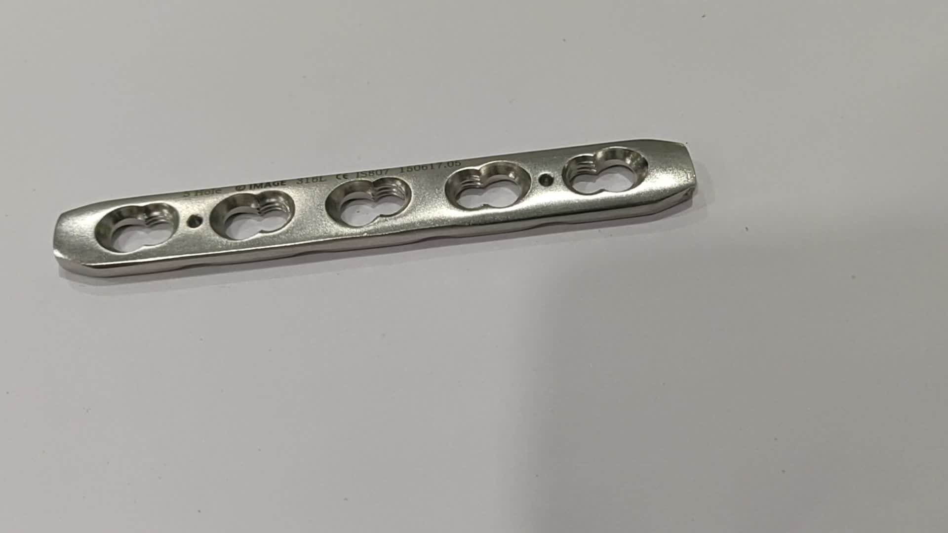 Stainless Steel 316l Dcp Orthopedic Plates In Orthopaedic Trauma