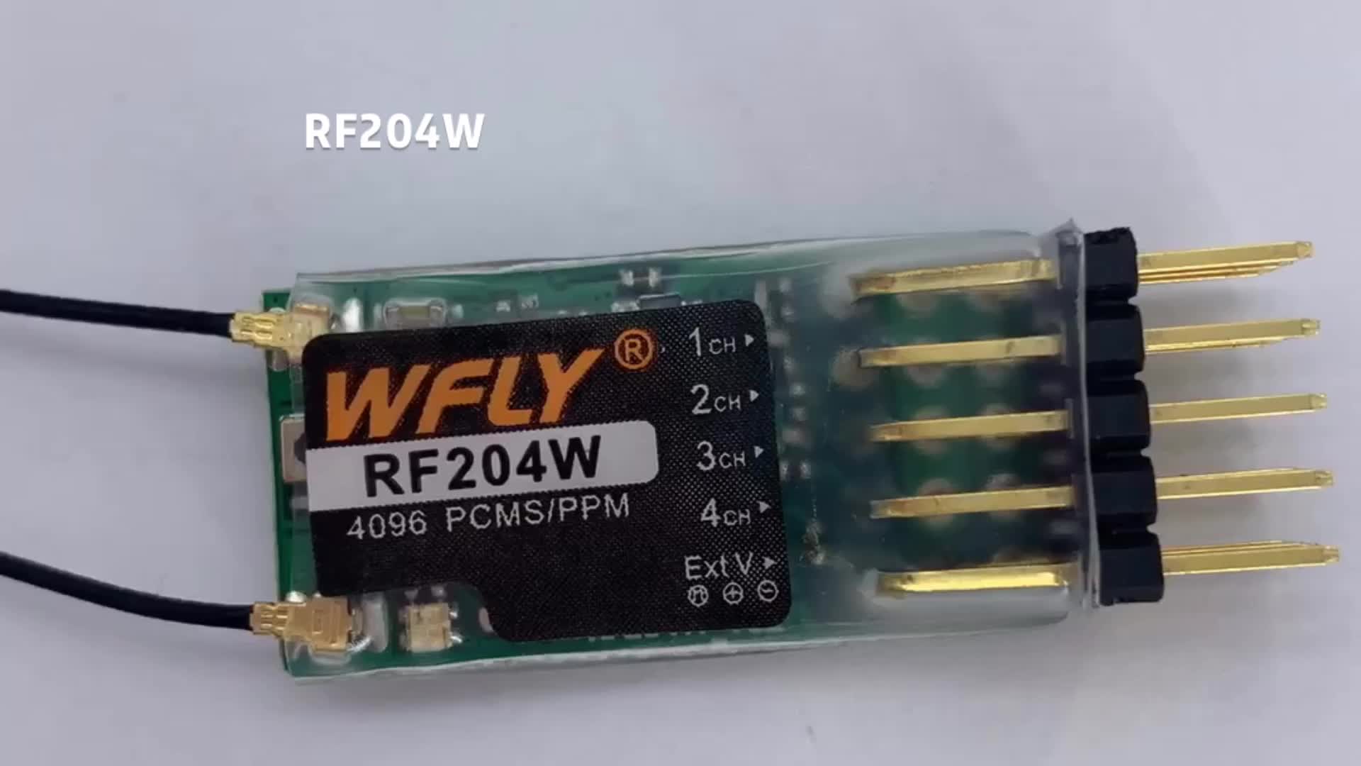 Wfly Radiolink 2.4g Micro 4ch Rc Receiver (w.bus Compatible With S.bus