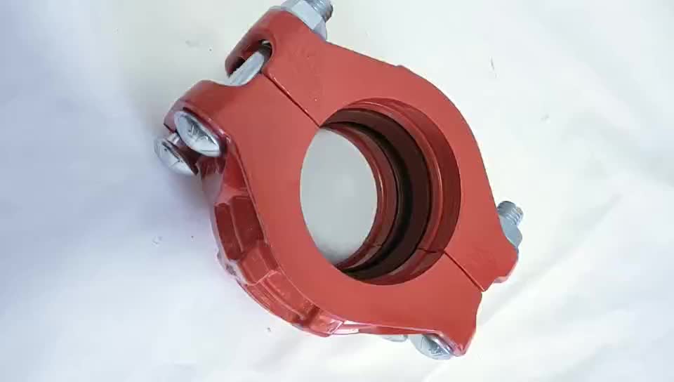 Spherical Cast Iron Quick Connect Pipe Clamp For Oil Mine Direct Deal