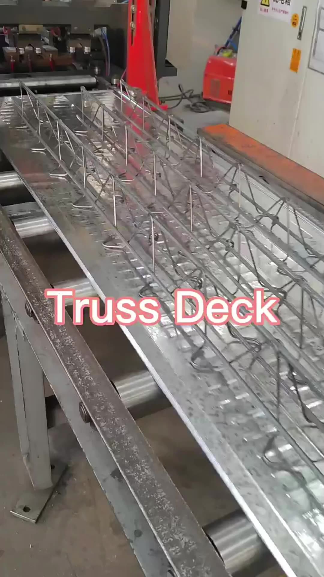Composite Floor Decking Sheet Steel Bar Truss Deck Steel Floor Truss ...