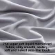 [Liquid Ice Silk] Spring and Summer Ultra-thin Men's Long-sleeved Nine-point Pants Pajamas Suit High-elastic Home Clothes