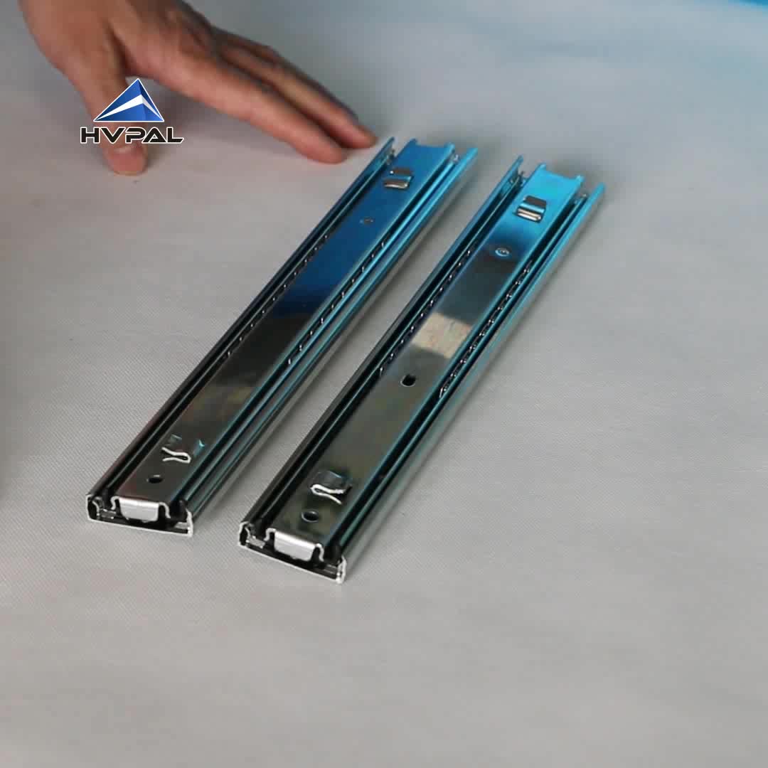 (ha4513) 45mm 3 Folds Full Extension Ball Bearing Drawer Slide