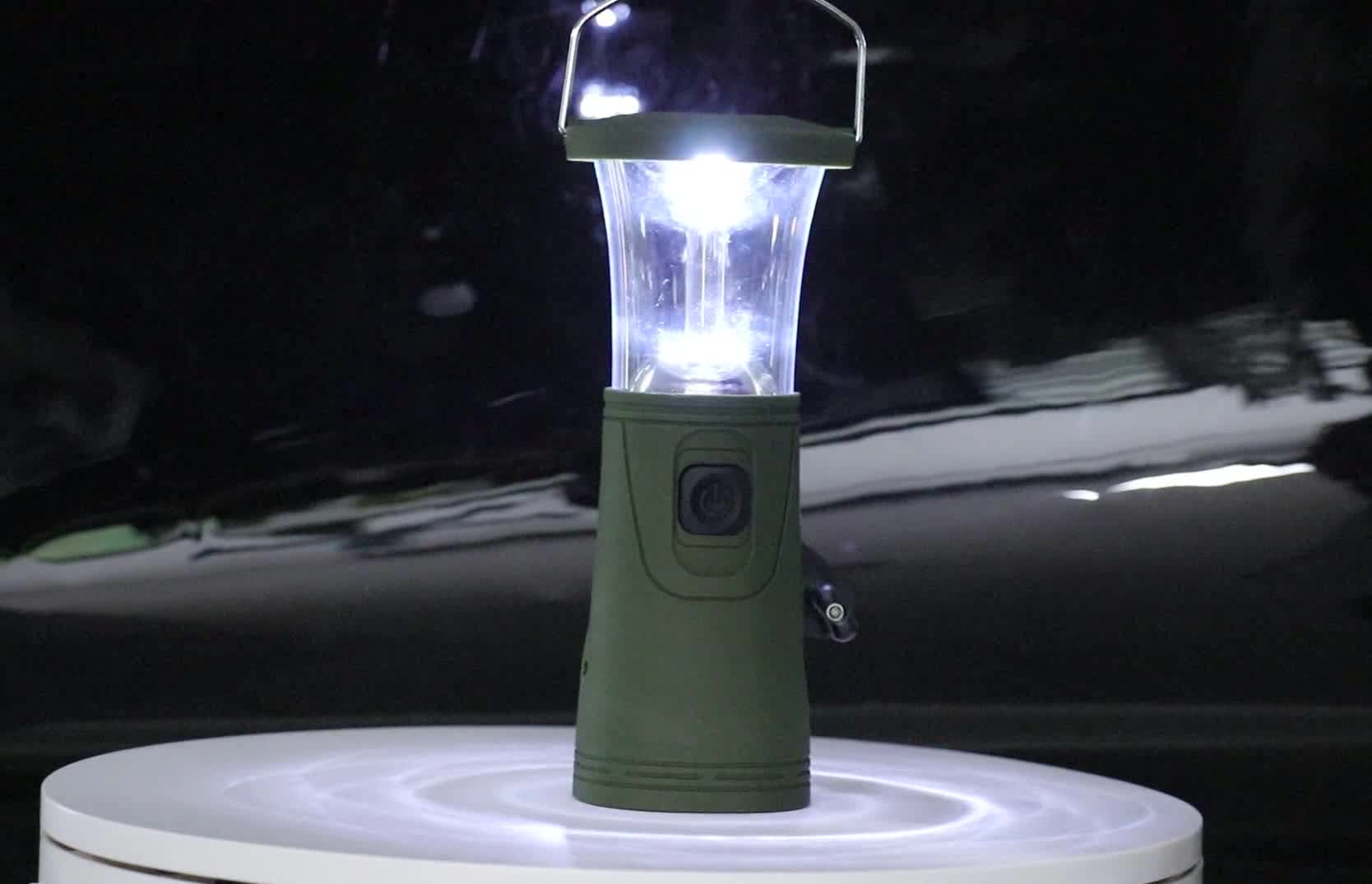 6 Led Outdoor Dynamo Hanging And Stand Rechargeable Lantern Buy