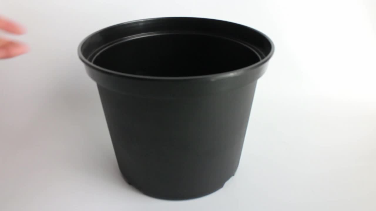2 Gallon Garden Plant Black Plastic Nursery Flower Pots Buy Garden