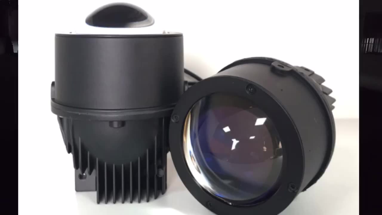 Aes Biled Projector Lens White 5500k Led Fog Lights Waterproof Ip65 Led