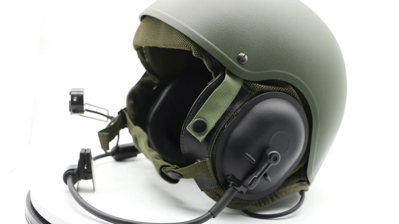 Military Rt1523 Radio System Tactical Headset With Ballistic Helmets