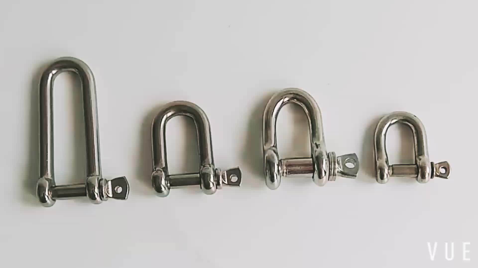 Stainless Steel Halyard Weight Rated Construction Shackles Buy