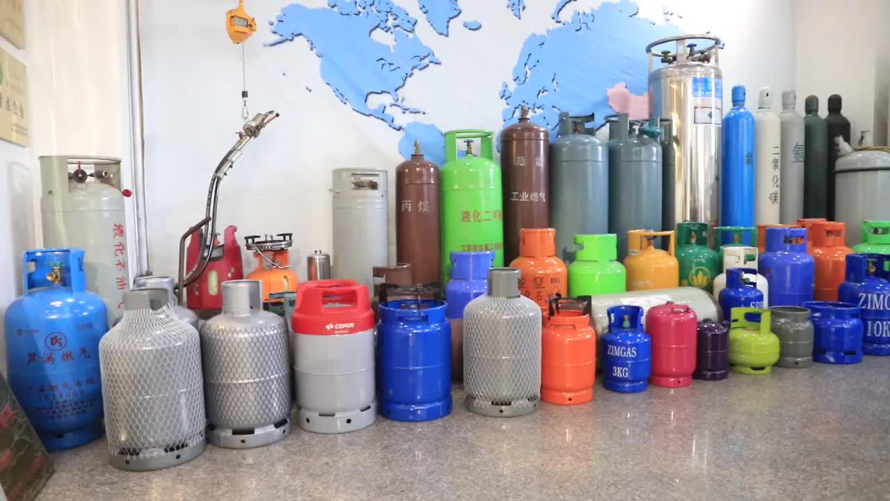 Hot Selling 3kg/5kg/6kg/8kg/12.5kg/50kg Empty Nigeria Gas Cylinder