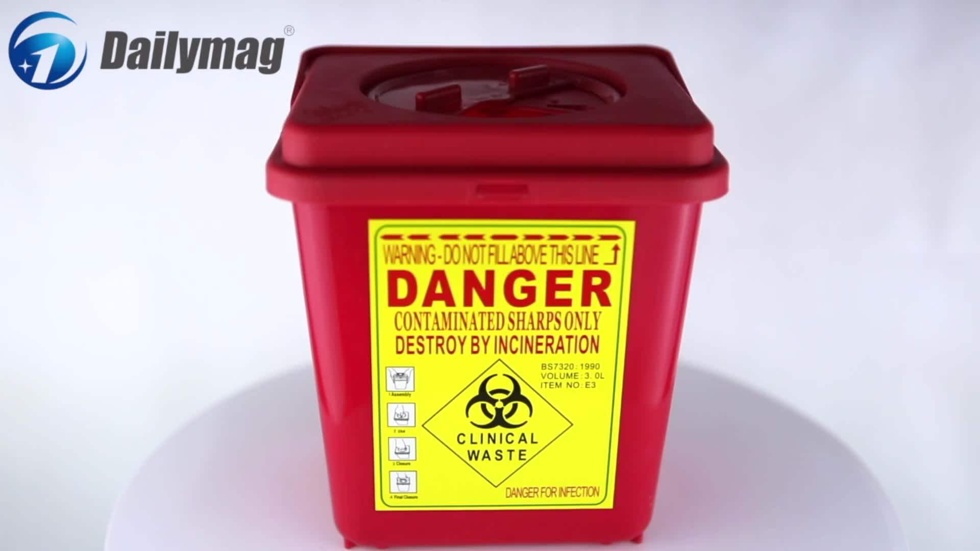 Sharp Box Collection Needle Disposal Container Box Buy Needle