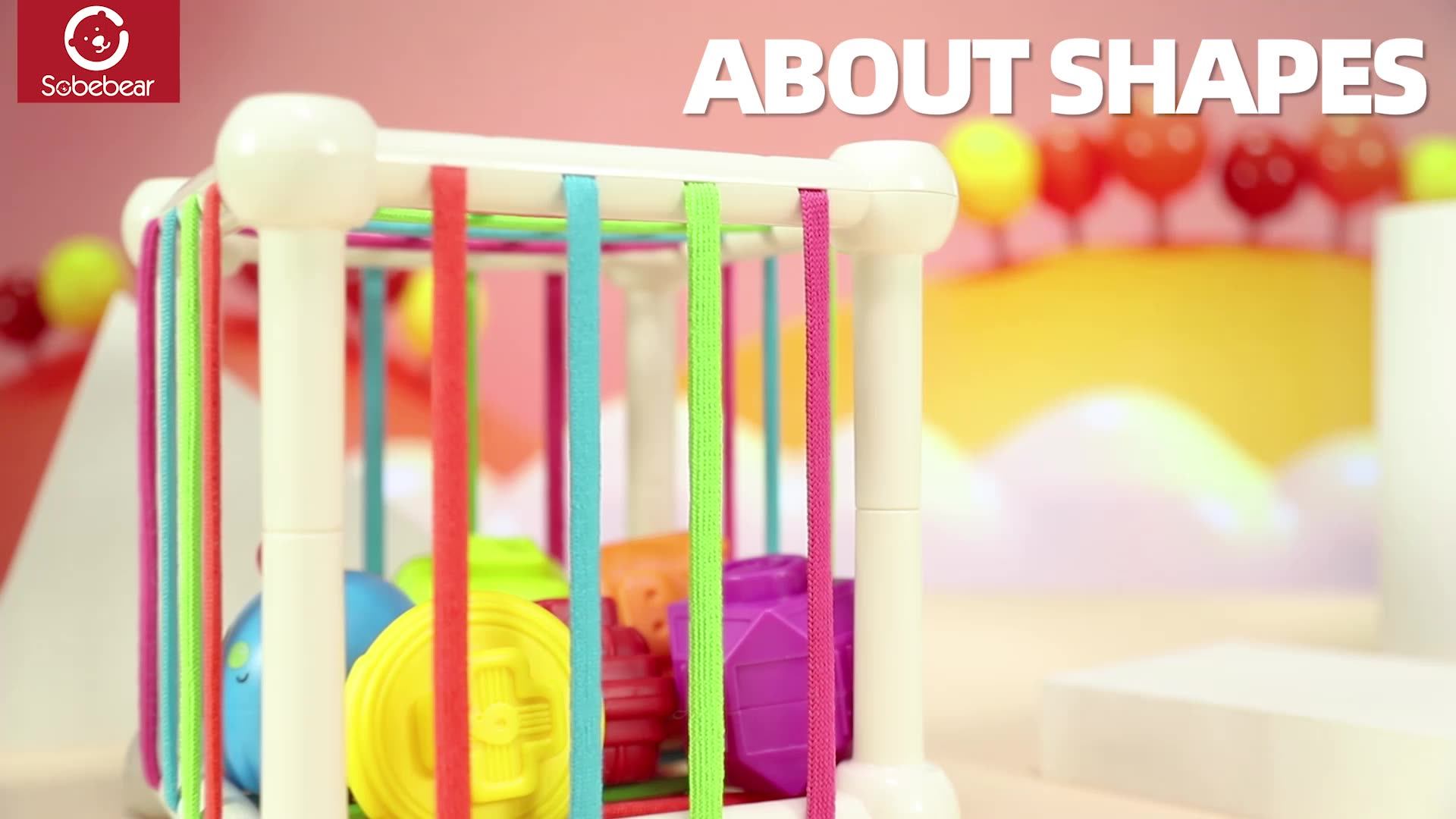 Infant Learning Educational Color Cognition Rainbow Blocks Colorful