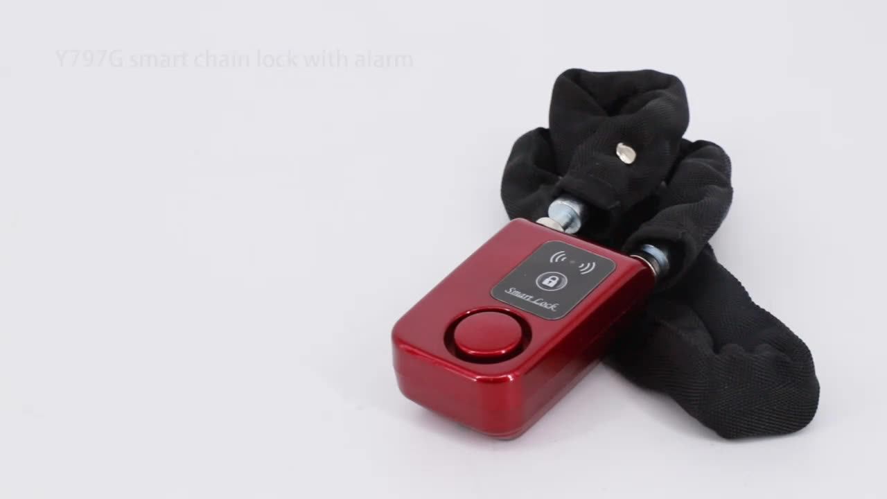 Keyless Ip55 Waterproof Antitheft 110db Alarm Door Locks Motorbike E