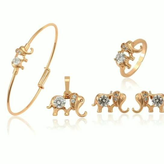 Set 019 Xuping Baby Girls India Style Accessories Jewelry Set Buy