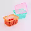 Portable basket plastic basket Fruit basket picking basket 1 5 kg 2 kg of new material blueberry basket Cherry basket