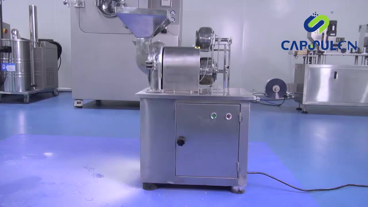 Sf180 Automatic Herb Powder Grinder Machine /industrial Herb Grinding