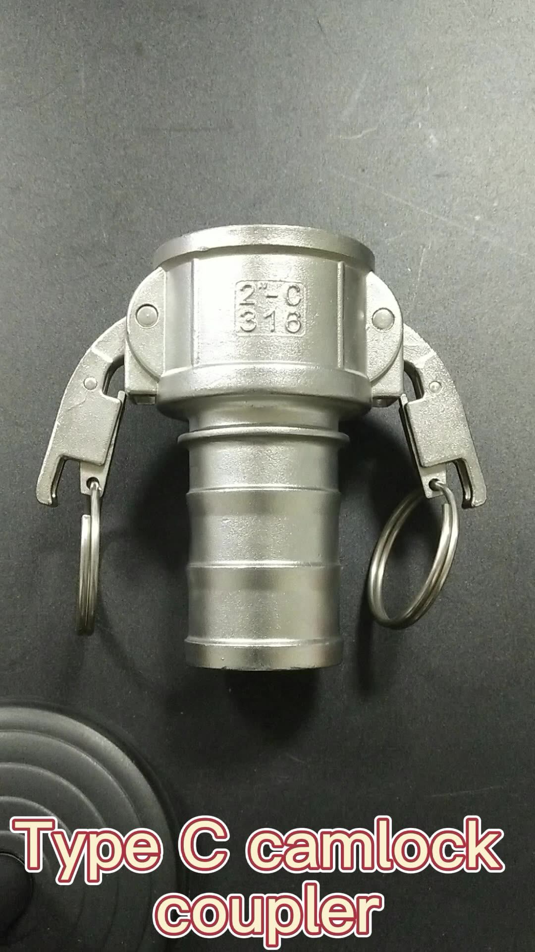 3" Stainless Steel Camlock Hose Shank Fitting Ss304/316l Hose Barb