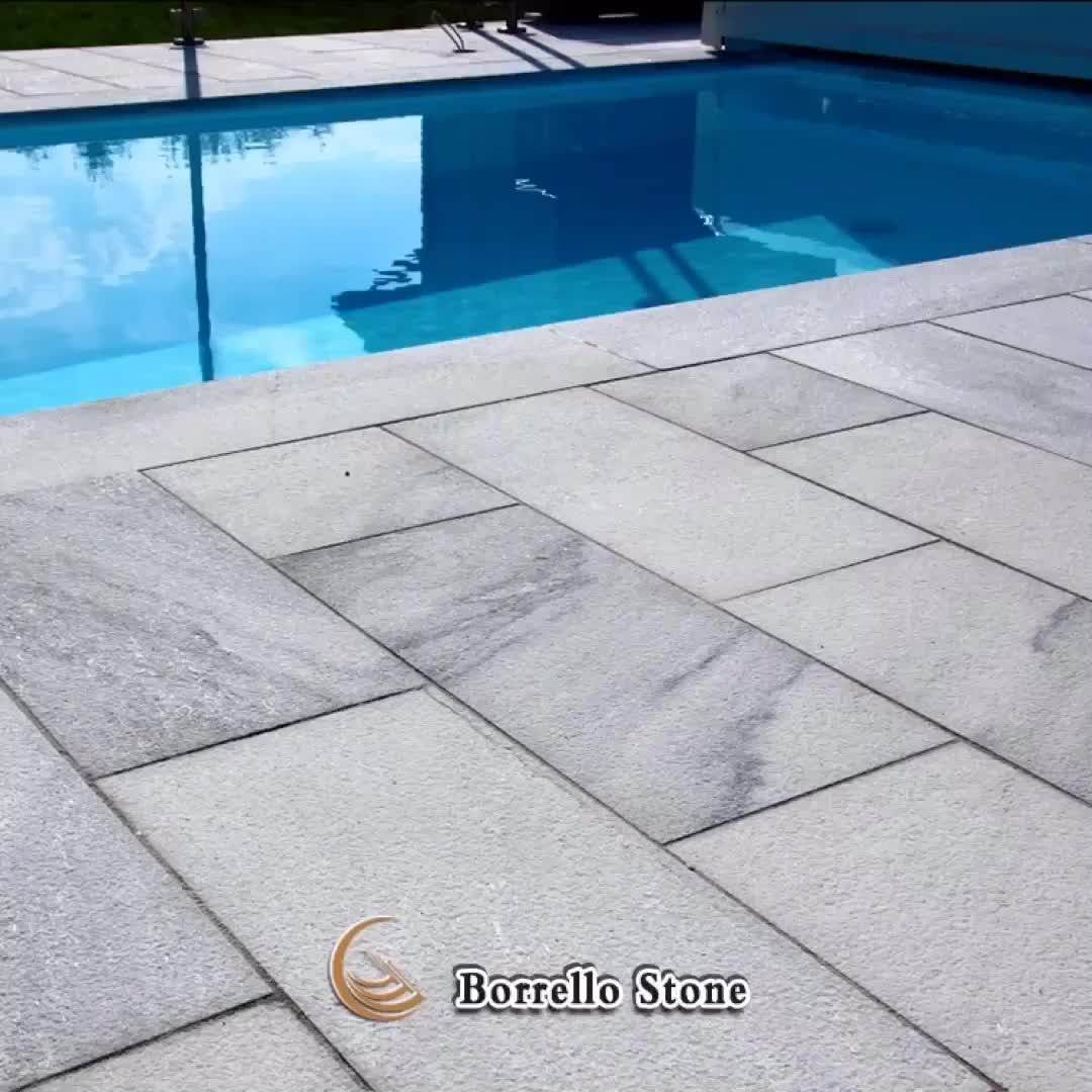Natural Anti Slip Outdoor Floor Tiles Marble Paving Stone - Buy Floor ...