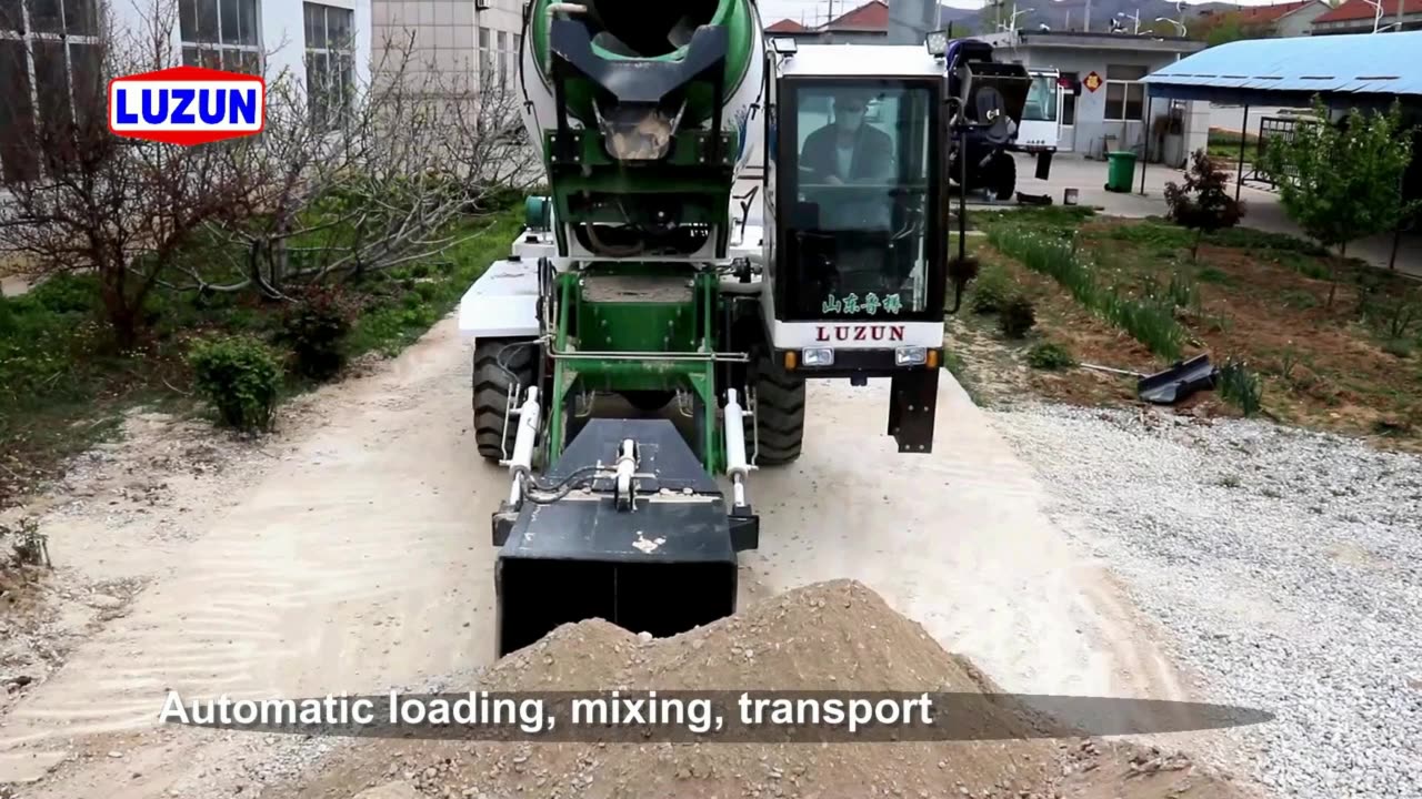 Mezclador Concreto/ Forced Type Concrete Mixer 1m3 Concrete Mixing