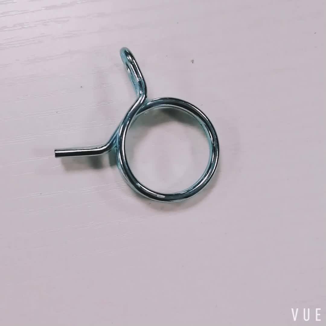 23 Mm Double Wire Zinc Steel Spring Hose Clamp Buy Hose Clamp