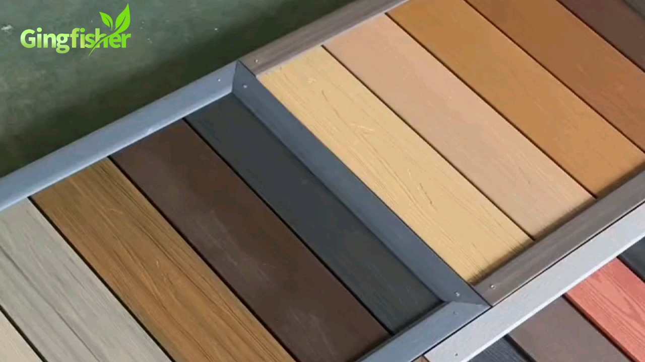Solid Wpc Cladding And Decking Composite Timber Decking Boards For