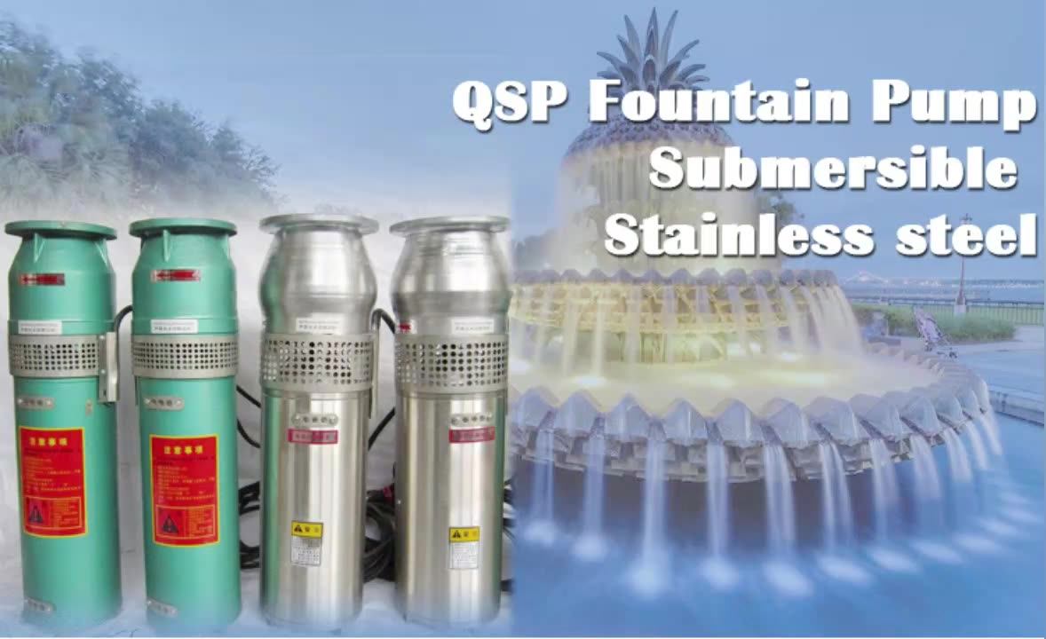Pond And Fountain Pumps Submersible Stainless Steel Fountain Pump