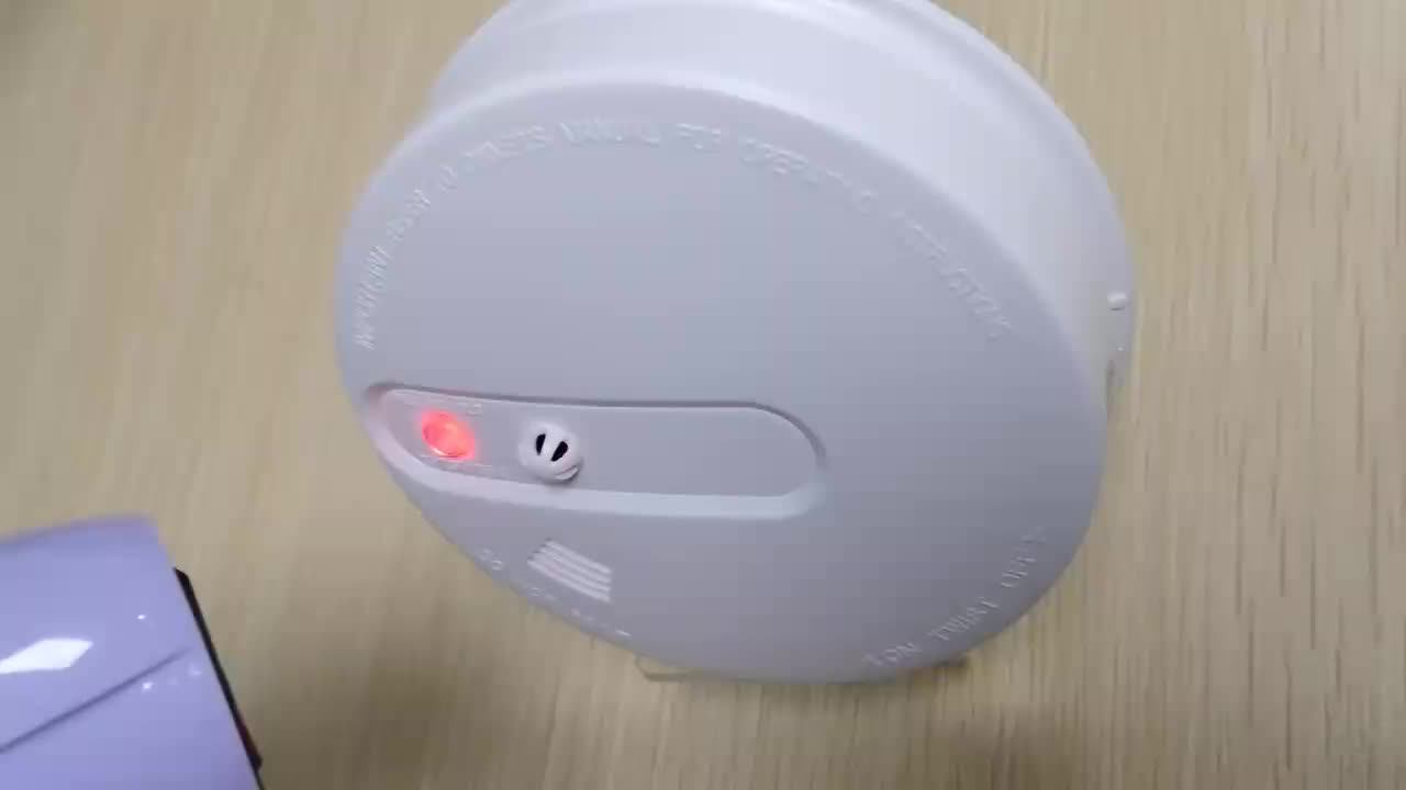 Smart House 2 In 1 Standalone Fire Alarm Detector Heat Smoke Detectors With 85db Voice Alarm
