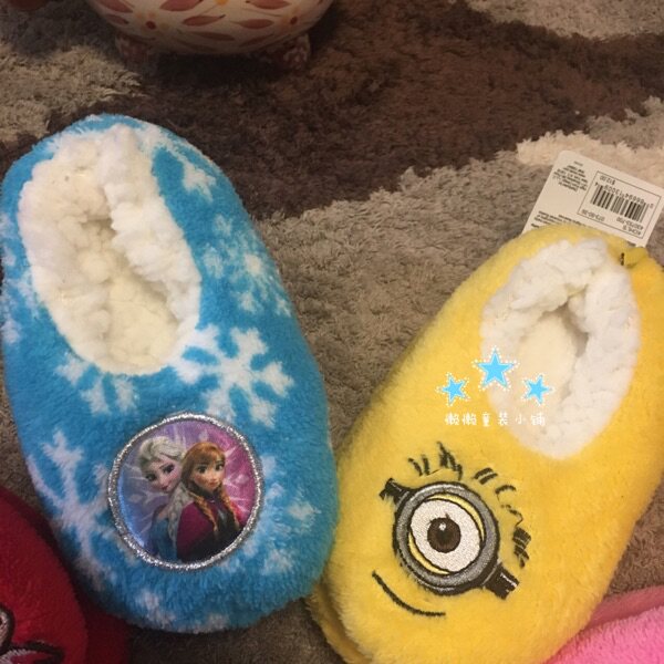 Pantoufles enfants en suède - Ref 1028383 Image 12