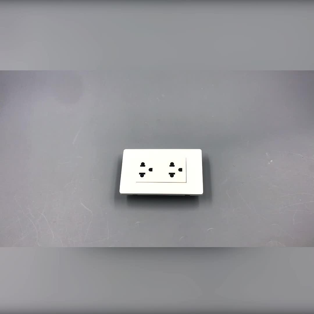 Universal Household 110v 250v Double Us Power Wall Outlet Socket Buy