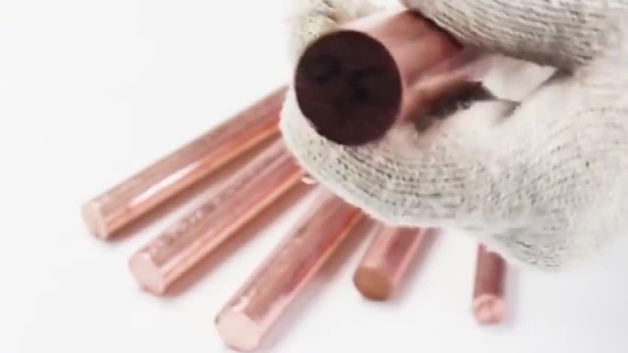 C10200 C11000 Pure Copper Rod Round Flat Brass Copper Bars Buy Copper