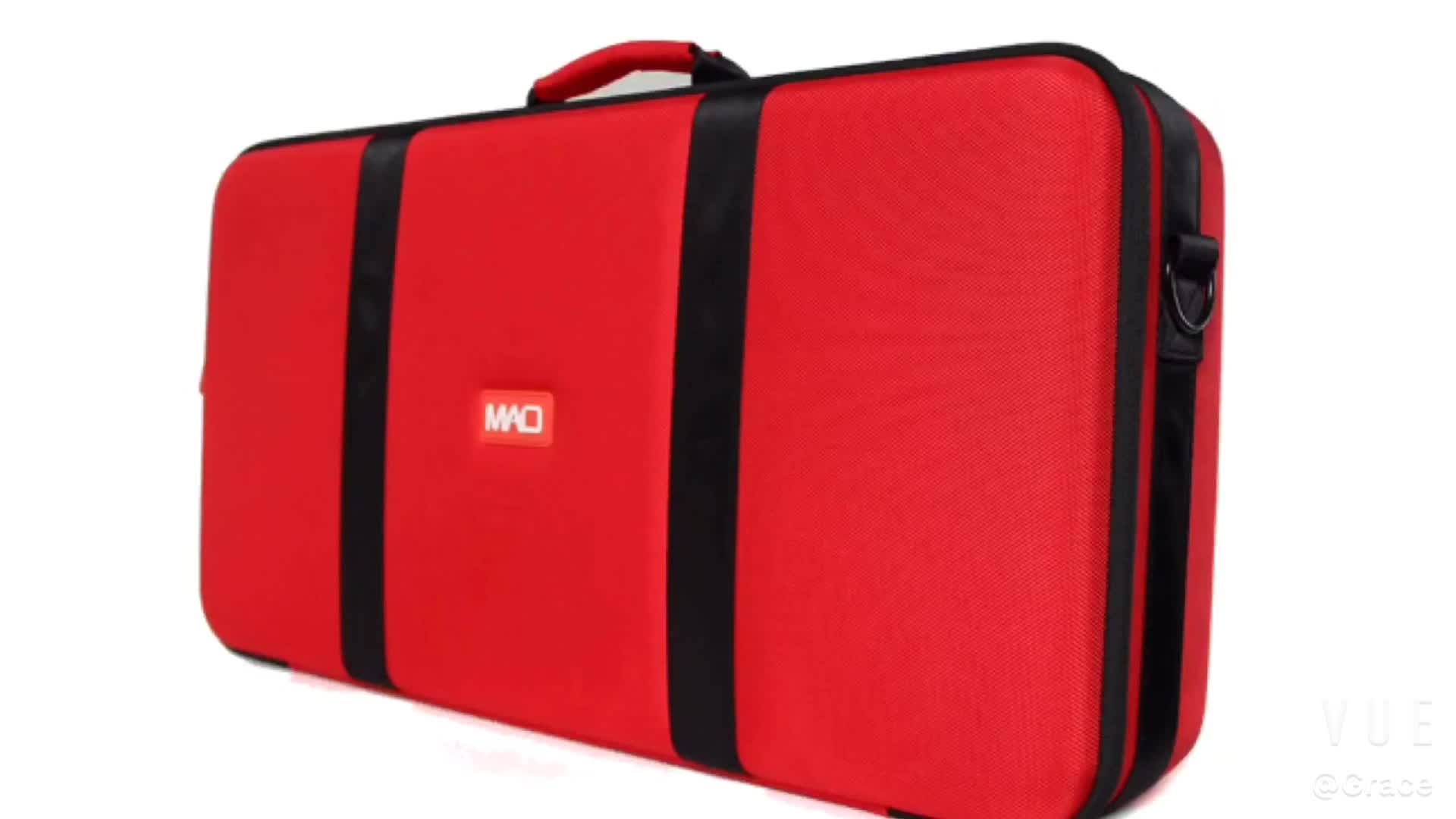 Long Hard Shell Viola Protective Carry Cover Carrying Case With Handle