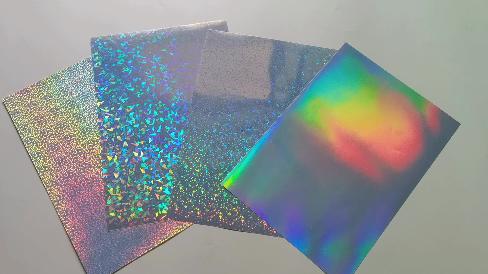Holographic Clear A4 Printable Vinyl Sticker Paper Waterproof Sticker ...