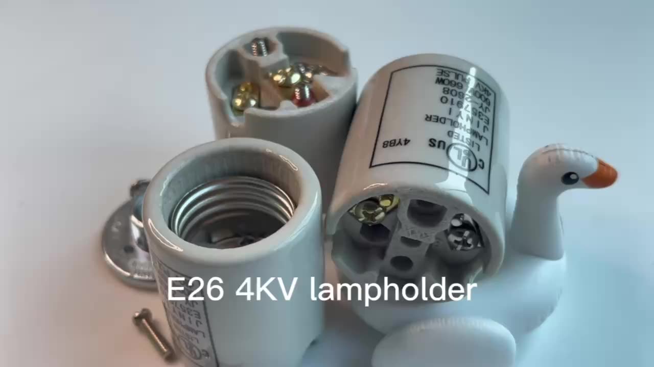 Factory Best 4KV Light Bulb Base E26 Socket Bulb Ceramic Lamp Holders Lamp  Bases ufo High Bay Light