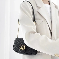 洛寶仕適用馬蒙marmont mini水桶包改造鏈條皮肩帶腋下包帶斜挎