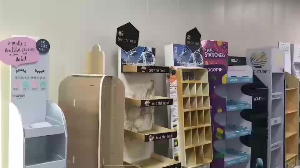 Plastic Andy Board Pos Shelf Rack For Pop Display / Pvc Foam Board