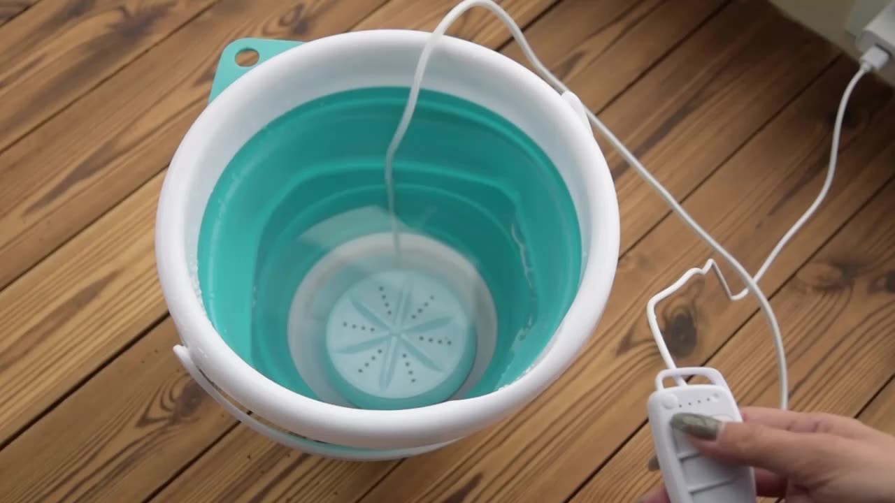 Portable Personal Rotary Ultrasonic Turbine Washing Mini Washing