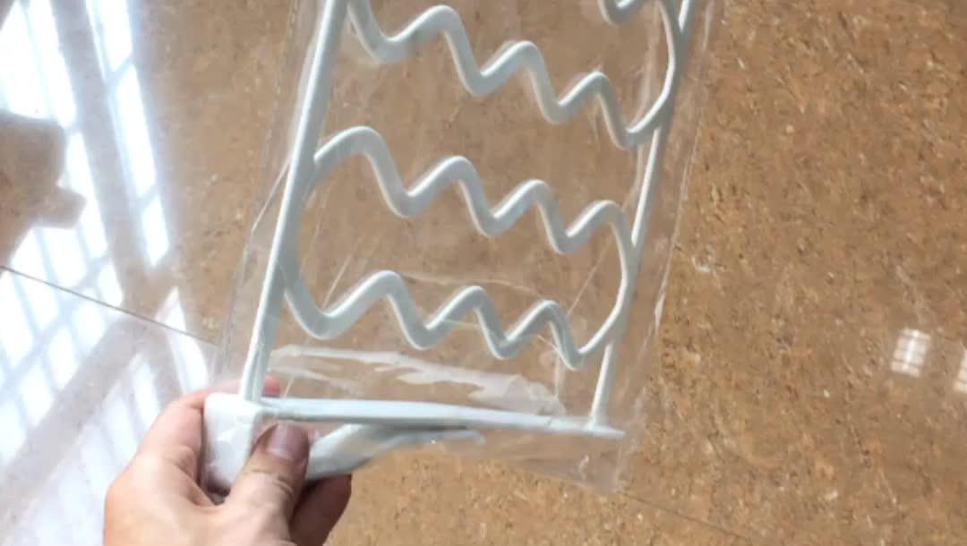 Adjustable Bedroom Wardrobe Storage Acrylic Plastic Organizer Closet