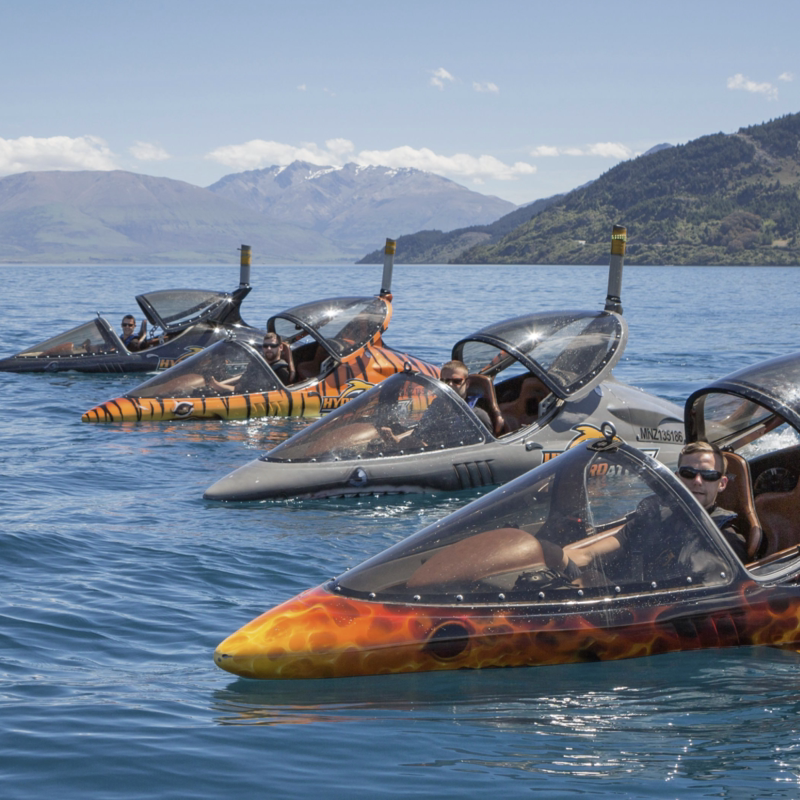 New Zealand South Island Tourism Board Queenstown Shark Boat Experience Shark Speedboat Experience Hydro Attack