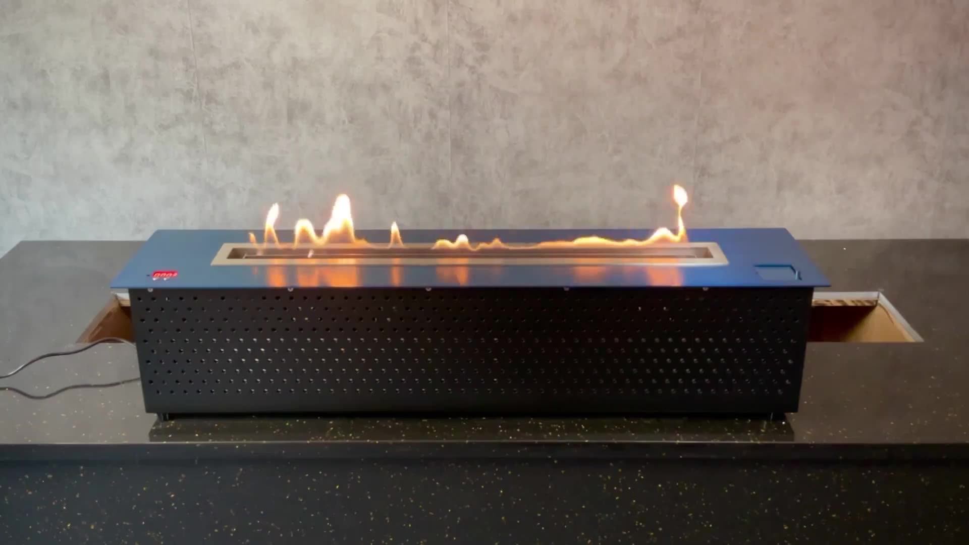 Art Intelligent Ethanol Burner Inserts 72 Inch Long Indoor Electric