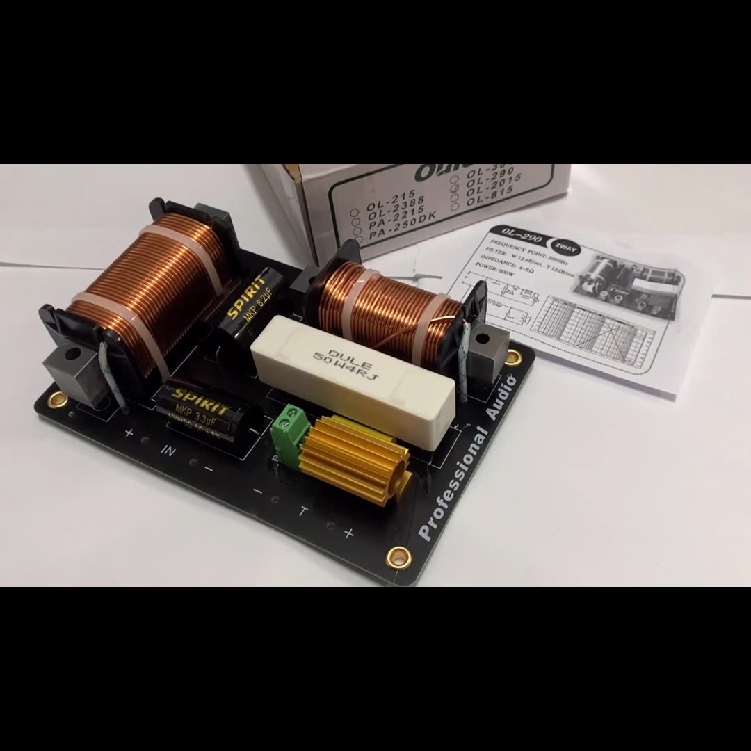 音响发烧友必看。欧乐OL-290二分频器，专业音效的秘密武器