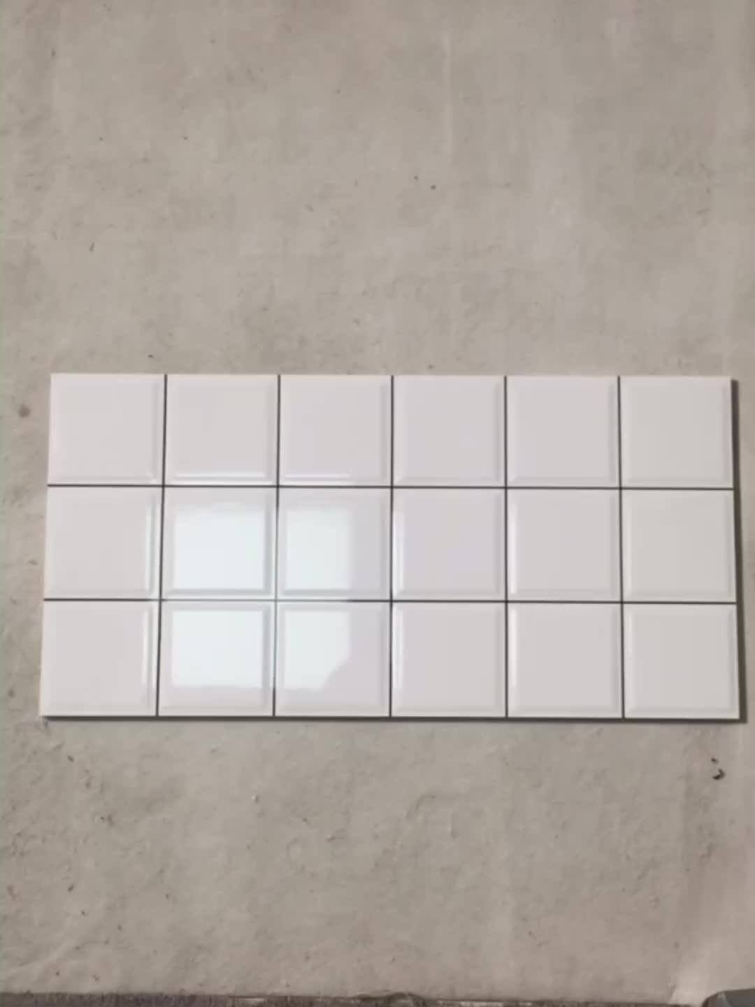 Direct Sale Low Price Pure Color White Polished Porcelain Tiles