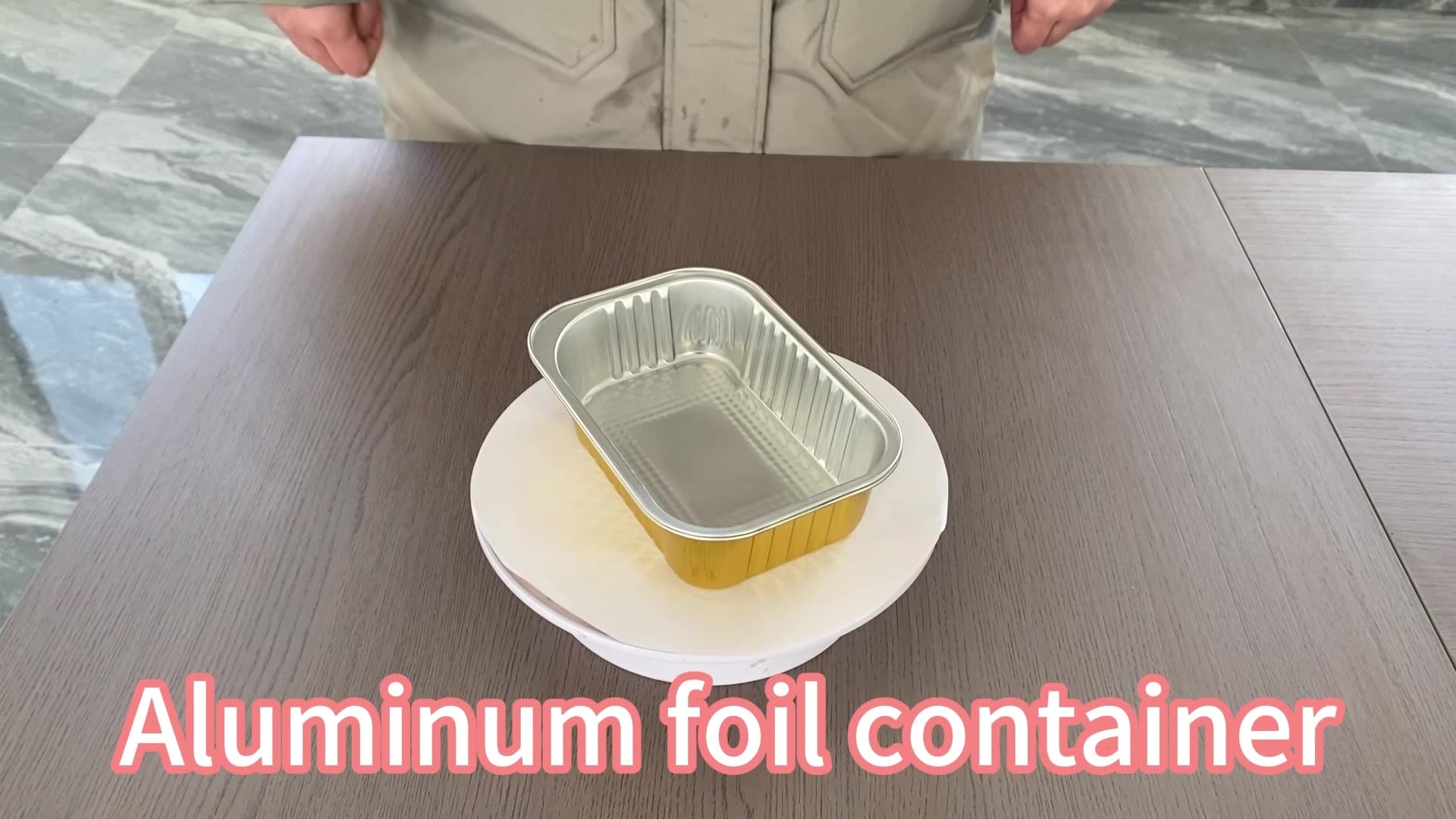 Hot / Cold Use Aluminum Foil Pans Recyclable Meal Prep Disposable