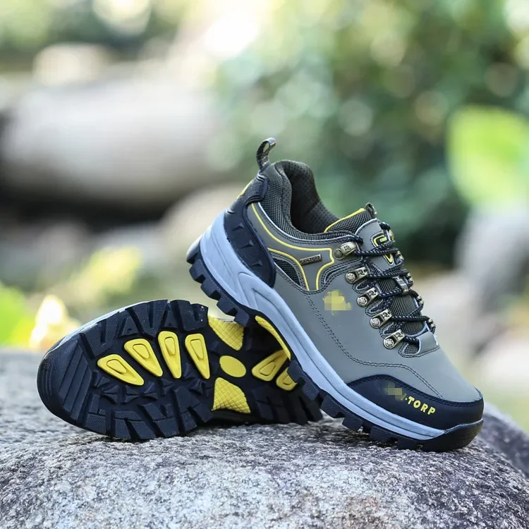 Men's Shoes Hiking Shoes Outdoor Shoes Casual Sports Shoes Non-slip Wear-resistant Hiking Travel Shoes Thick-soled Lovers Shoes Labor Protection Shoes