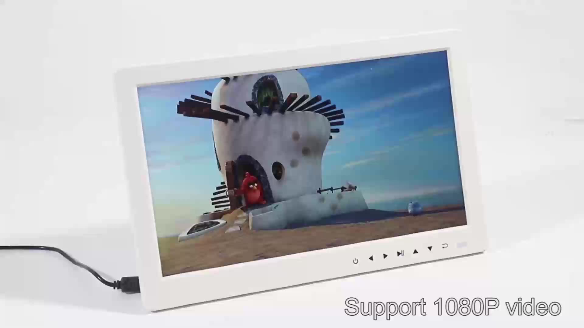 17 Inch Digital Photo Frames 1080p/ 720p Sd Usb Digital Audio Video
