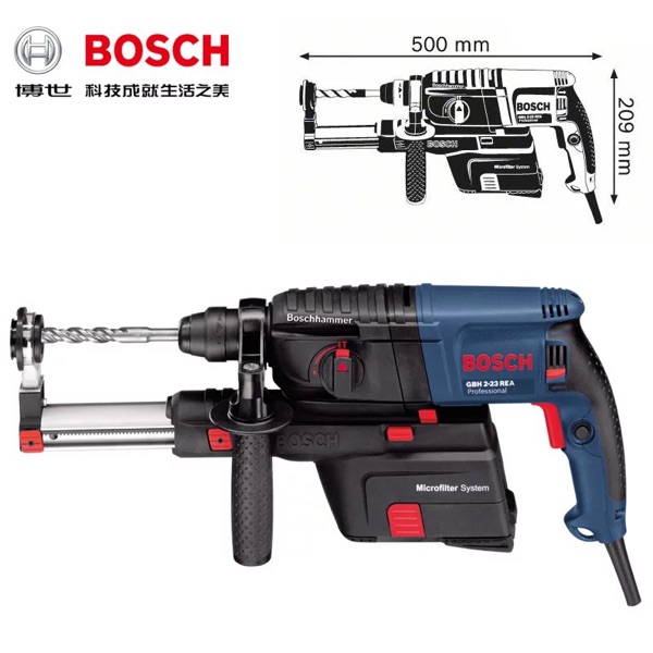 BOSCH Bosch GBH2-23REA round handle four pit vacuum hammer drill impact hammer drill
