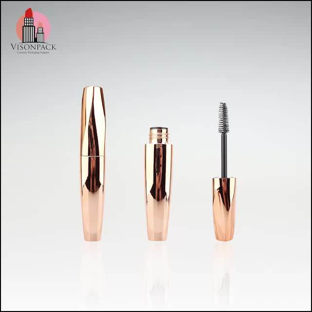 New 20ml Empty Eyelash Mascara Tube With Silcone Brush Custom Metal