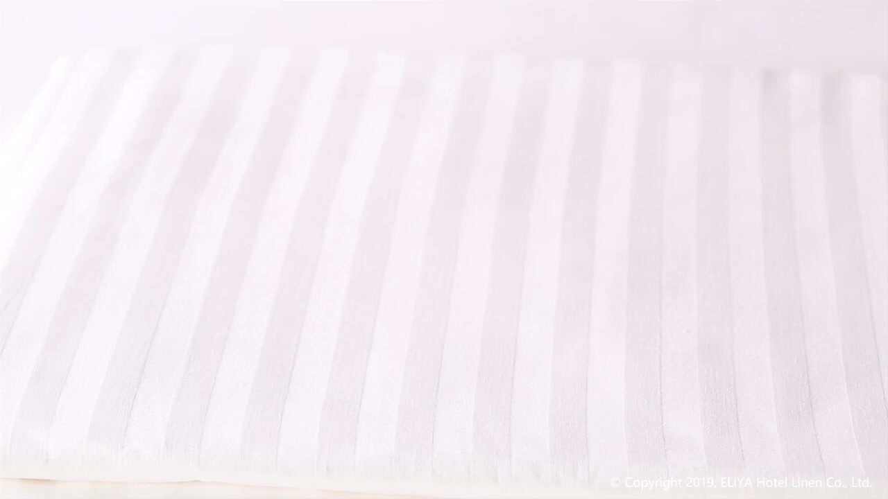 Dubai Satin Jacquard Hotel Design Stripe Duvet Cover/bedding Set 3d