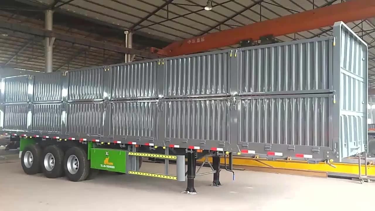 2 Axle 53ft Dry Van Trailer Box Trailer Cargo Trailer Buy Dry Van