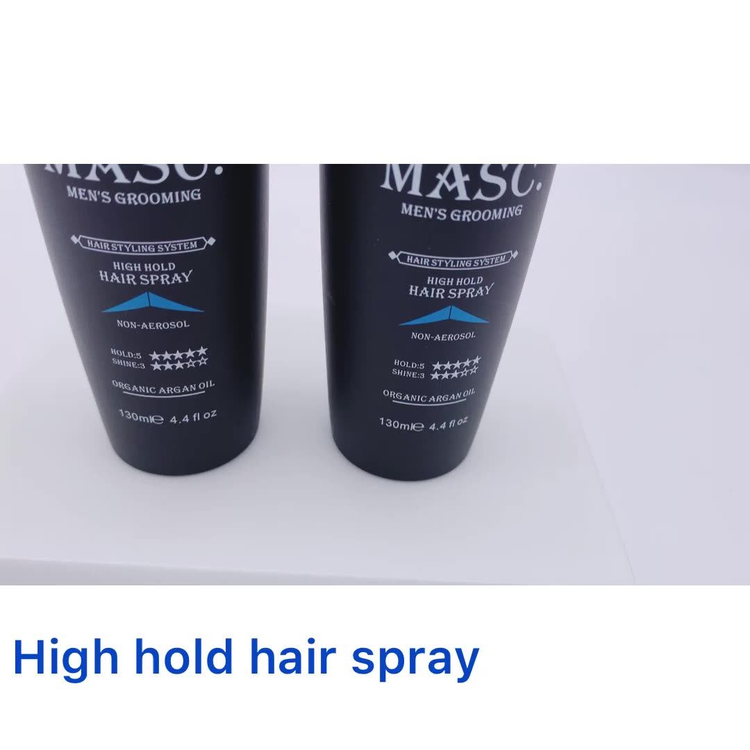 High Quality Hair Spray Defining Enhancing Exact Strong Hold Hair Spray Argan Oil Hair Styling