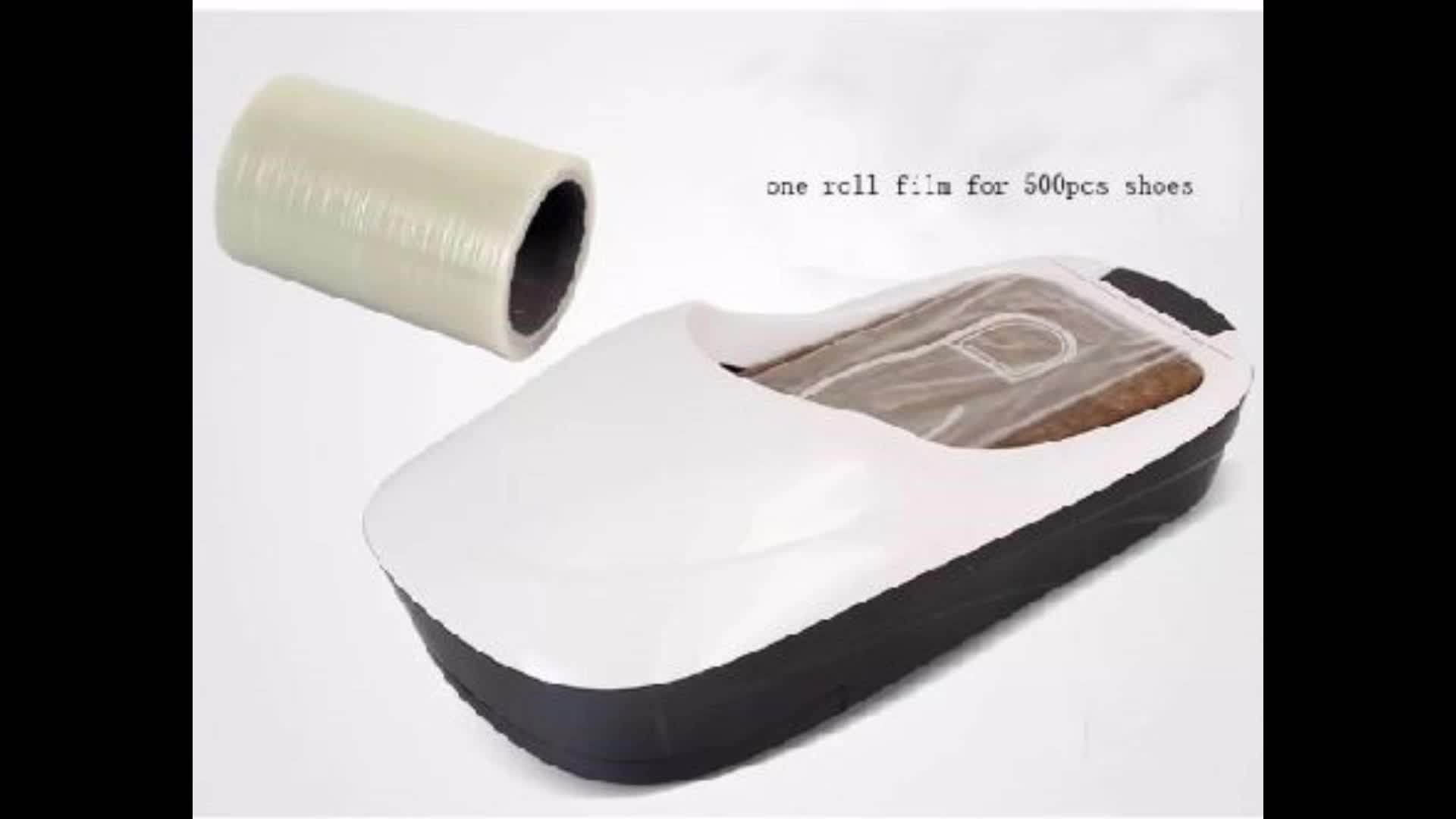Pvc Shoe Cover Dispenser Automatic Plastic Shoe Film Cover Machine Shoe
