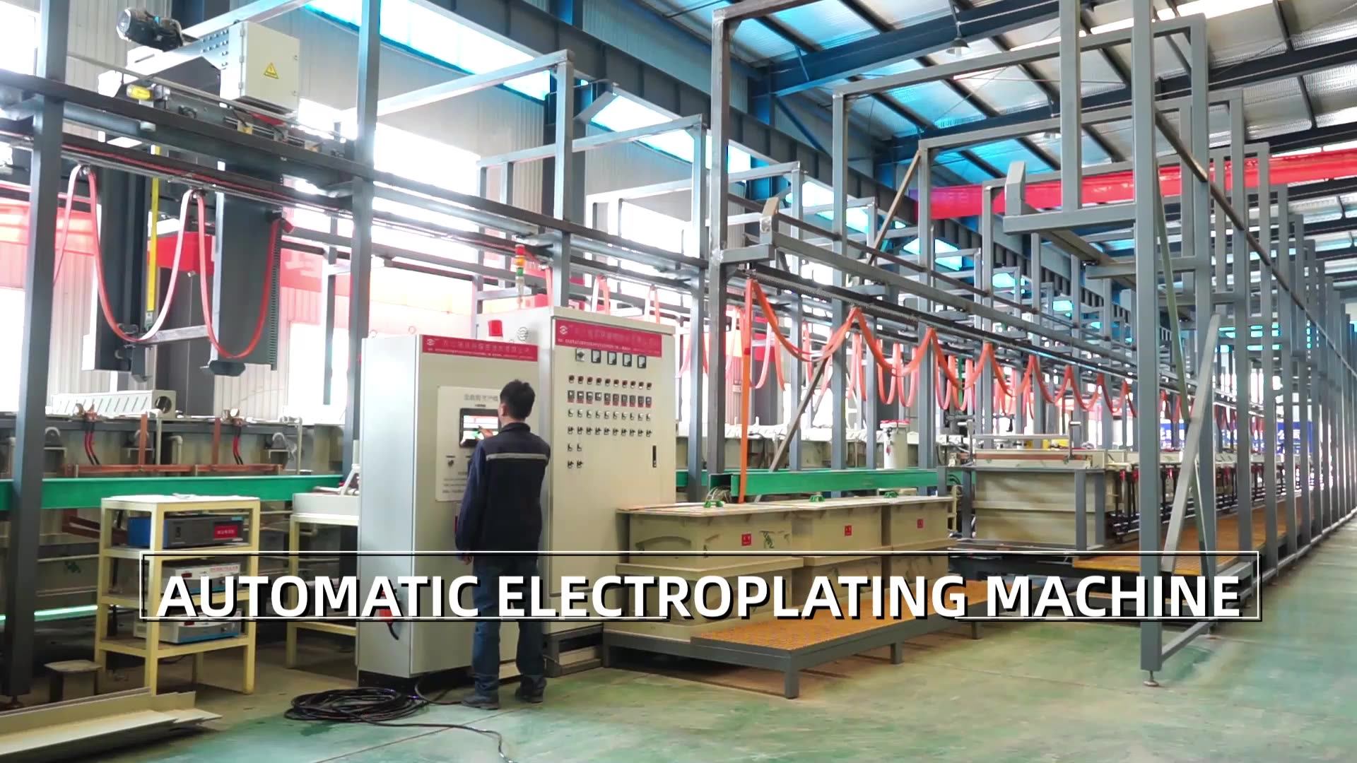 Electroplating Equipment Automatic Barrel Plating Machine Zinc For
